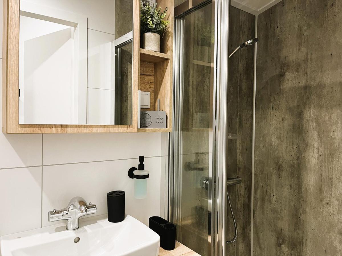 Ostseecamp Ferienhaus "Quartier 104" 샬베우츠 외부 사진